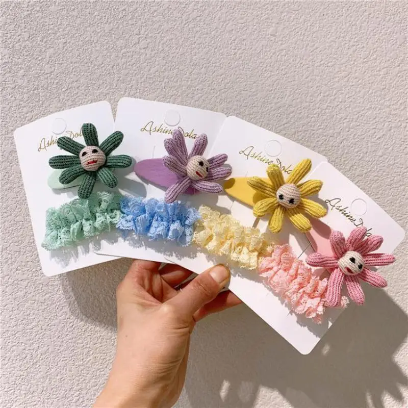 

2 Piece/set Small Flowers Hair Pins Hair Clips Hair Accessories Hair Styling Tools Pleated Style Hairpins Barrettes Headwear