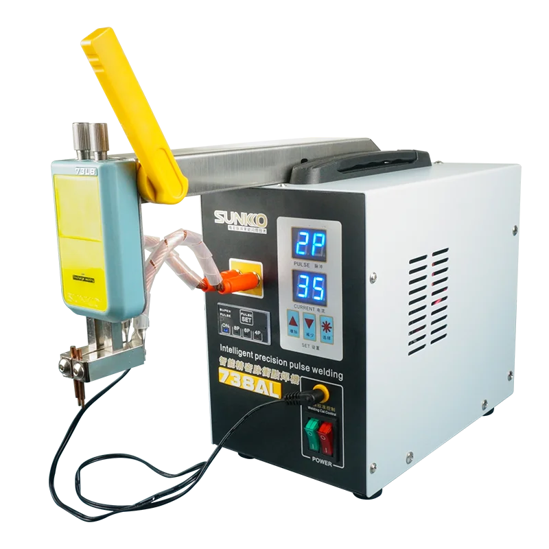 738AL ручной точечный сварочный аппарат с магнитной съемкой 73 фунта нижнее