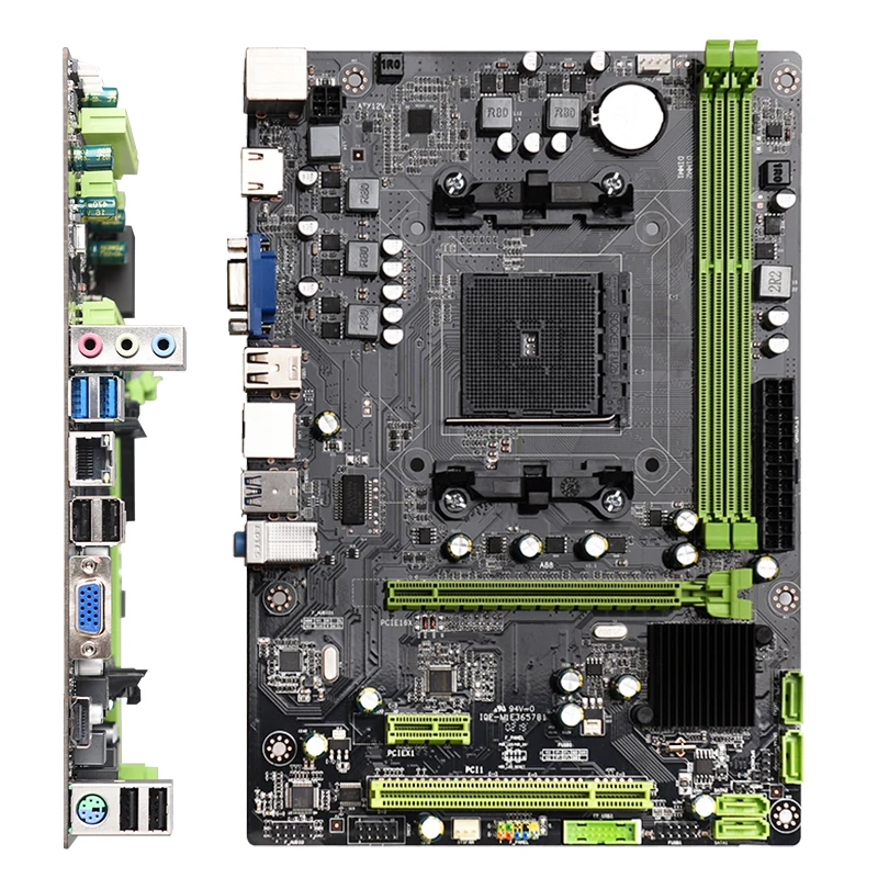 Фото Материнская плата AMD FM2 A88, двухканальная поддержка DDR3, экстремальная игровая производительность, поддержка процессора AMD серии A №4