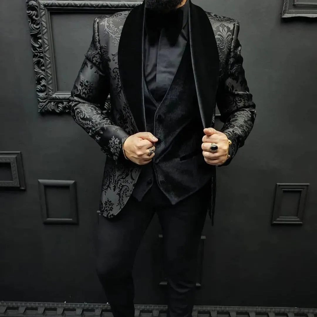 Рисунок 3 - ЖАККАРДОВЫЕ мужские костюмы