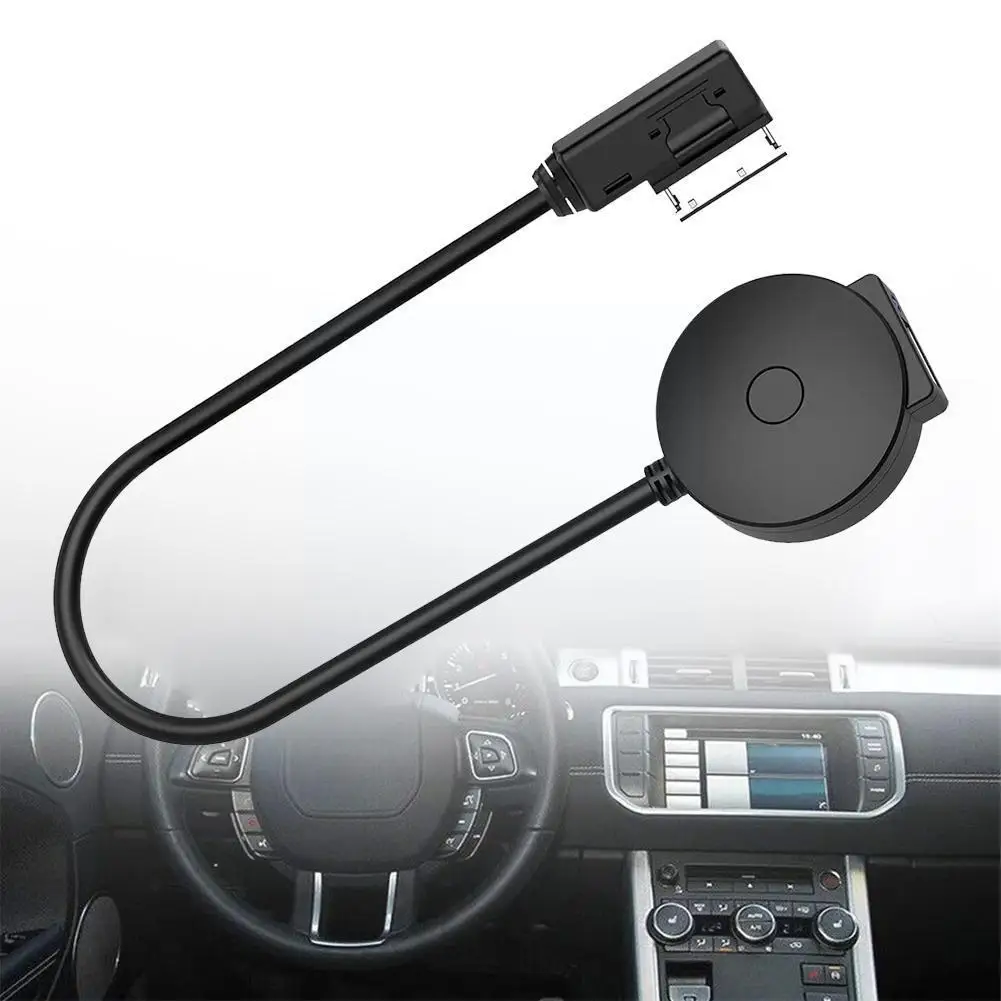 

1pc Car Interface Bluetooth Wireless Audio Adapter Transmitter A2dp Bluetooth Music Streaming Aux Cable For Mercedes Mmi Q9p9