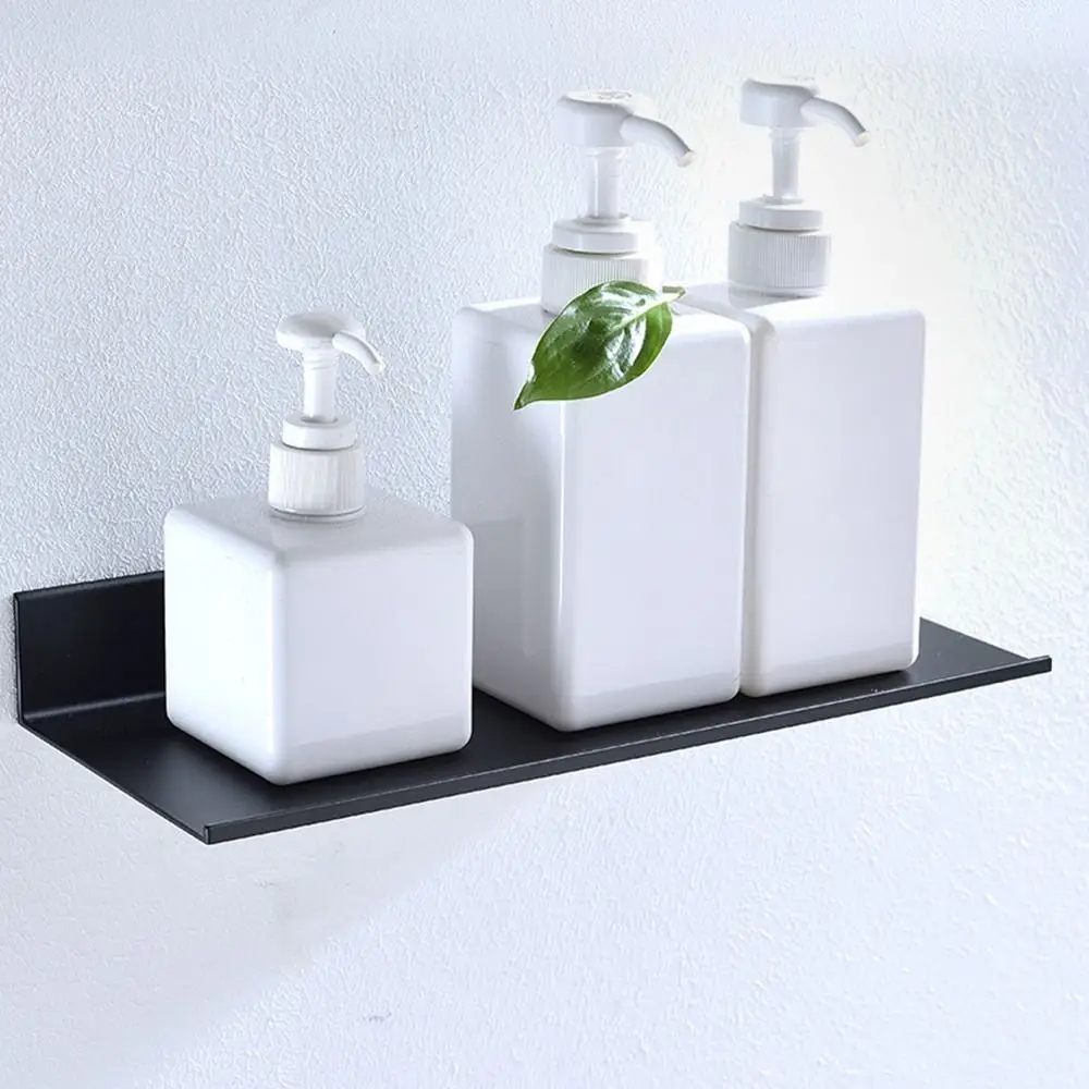 

Useful Punch-Free Handicrafts Holder Kitchen Organizer Makeup Bracket Home Decor Rack Wall Shelf Sundries Storage Stand