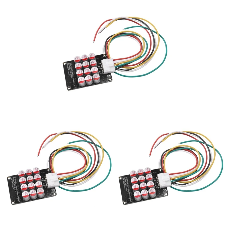 

3X 4S 5A Whole Group Balancer Active BMS Board Lithium Lipo Lifepo4 Battery Equalizer Energy Transfer Capacitor