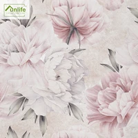 funlife%c2%ae blush pink peony fabric furniture stickers wall stickers wallpaper waterproof removable living room bedroom home decor
