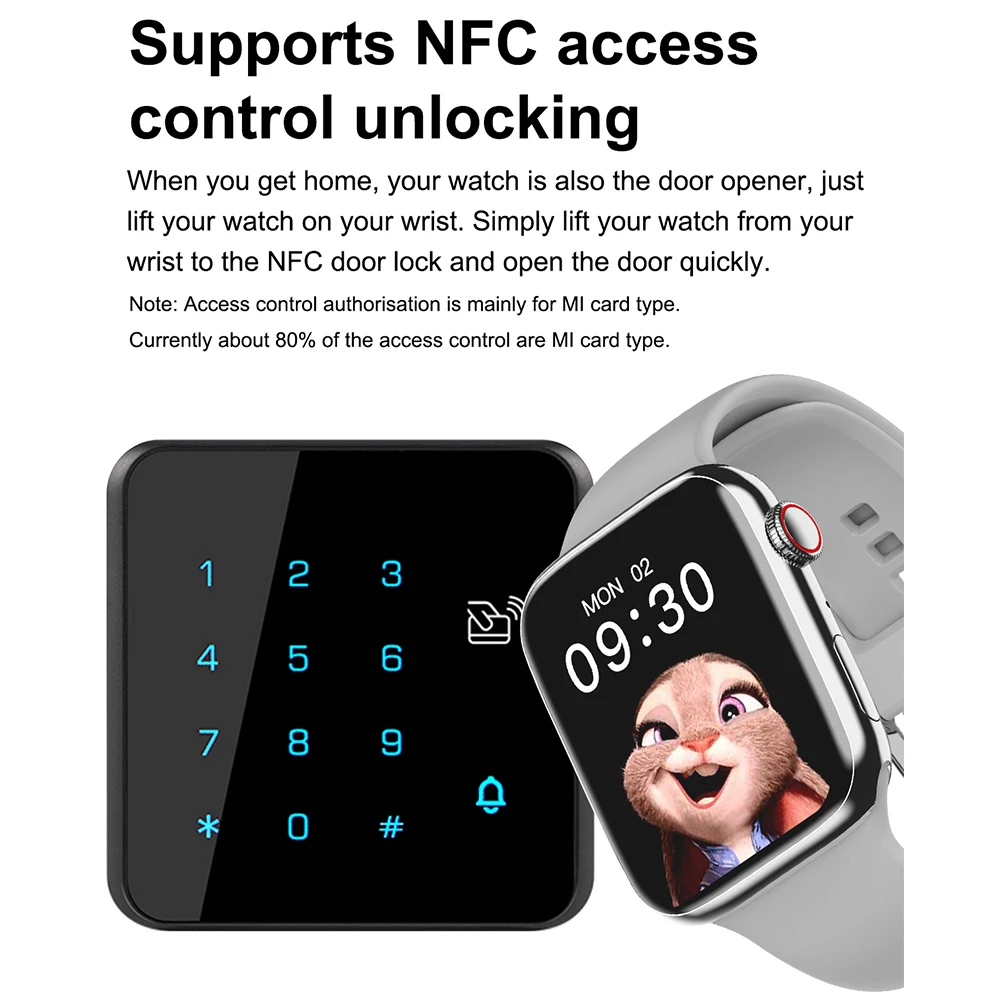 Оригинальные Смарт часы серии 7 PD7 Max iwo 14 pro NFC Bluetooth Вызов пользовательский