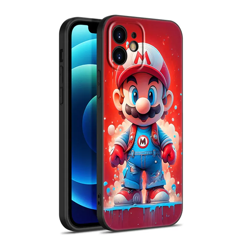 Super M-Mario Bros чехол для телефона Samsung Galaxy M35 M15 M55 M14 M54 M53 M34 M33 M52 M51 M12 M13 M23 Note 10 20 Ultra 5G