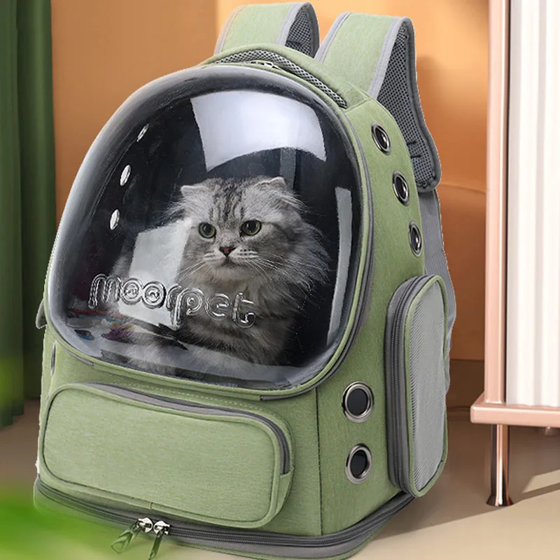 High Quality Astronaut Transparent Transport Carrying  Pet Travel Bag Space Capsule Cat Backpack Carrier For Dog