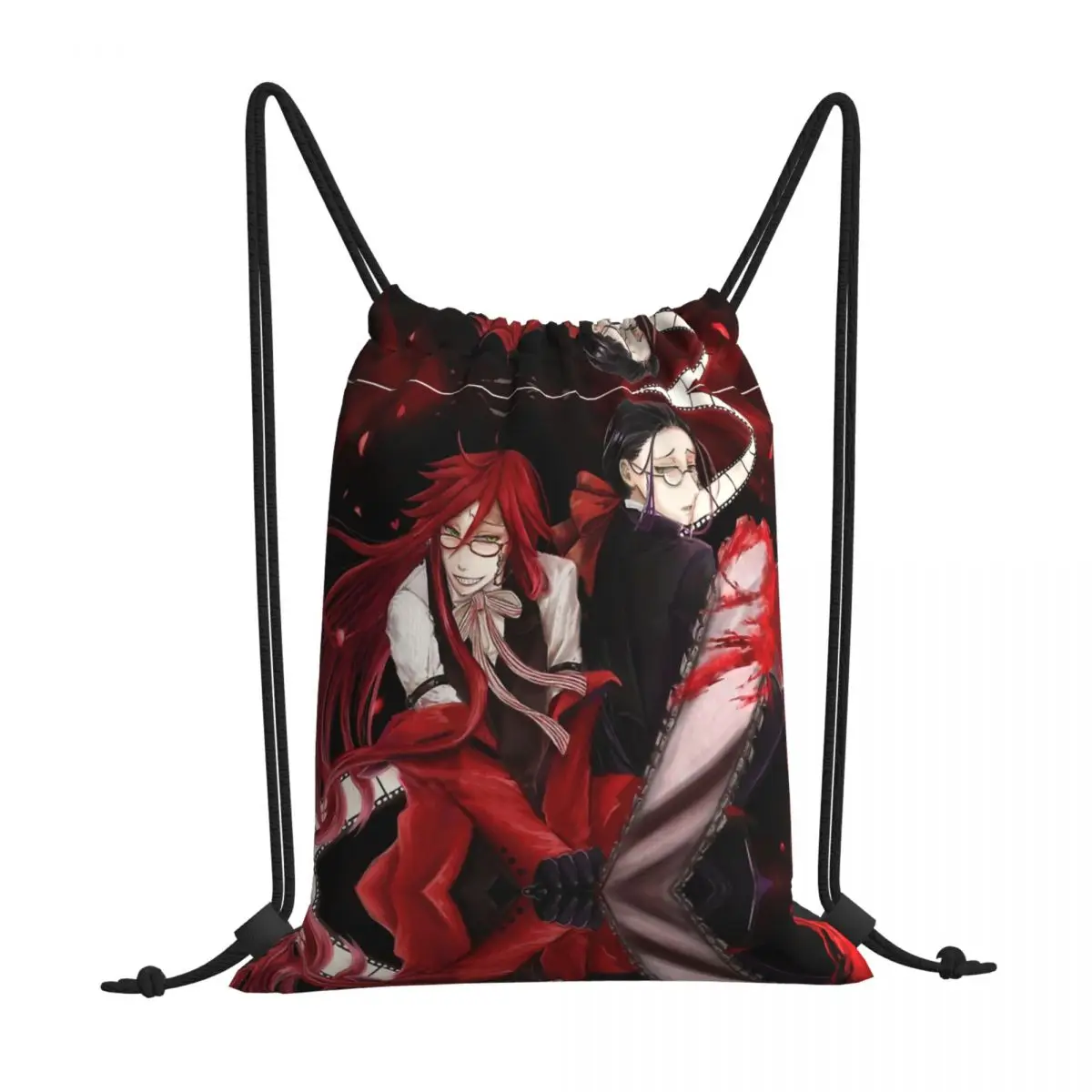 

Женский многофункциональный рюкзак с принтом «черный дворец»