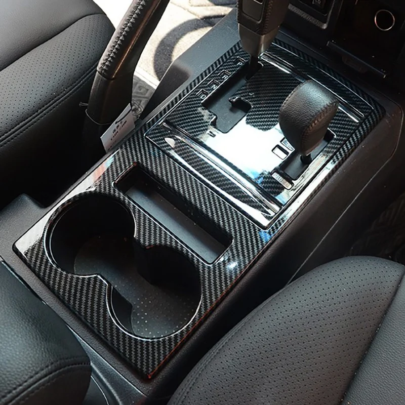 Для Mitsubishi PAJERO 2007-2019 Voiture Commande Centrale Panneau de Changement Vitesse Couvercle Garniture Cadre Adapté Acc