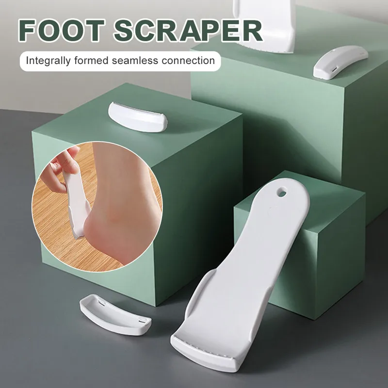 

Foot Scrubber Pedicure Tools Profession Scrape Knife File for Heels Calluses Blades Bath Exfoliating Smooth Feet CareTool