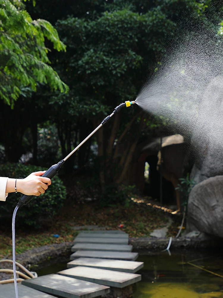 Электрический Садовый Водяной Пистолет С Водопроводным Трубкой Автоматический