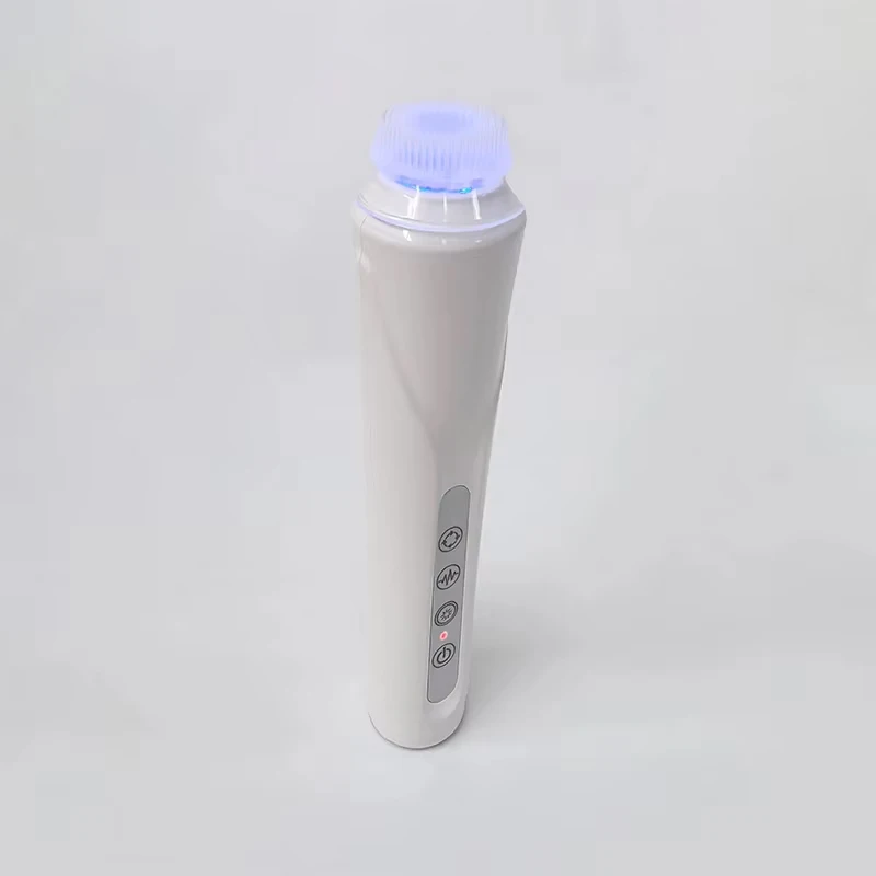Фото Мини-аппарат для очищения пор и омоложения кожи с LED-подсветкой, портативный кислородный барокамерный прибор для лица, осветляющий кожу №4