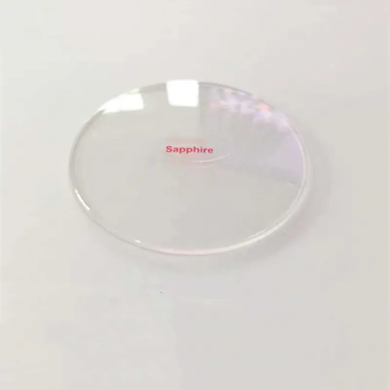 Sapphire Double Bu Watch Mirror ( 18mm  and  40mm ) Thick1.7mm  Front  Cover Lens Surface Accessories