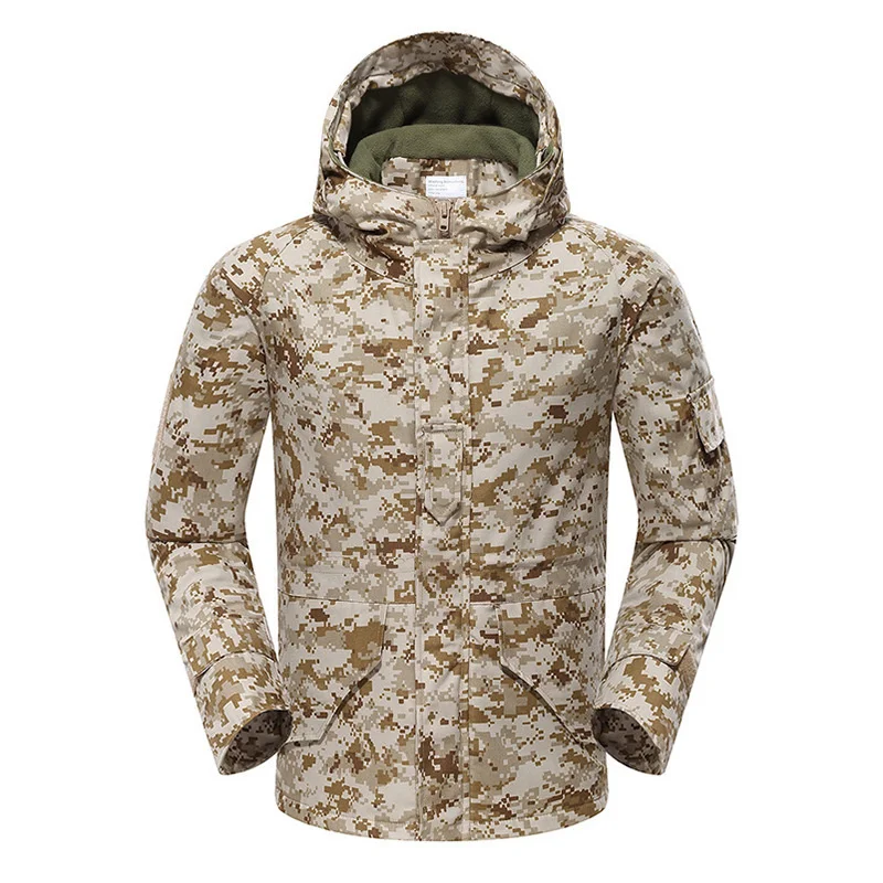

Clothes High quality Tactics Outdoor Military for Male Waterproof Hooded Windbreaker Hiking Jackets Coat Camouflage Hunting Men