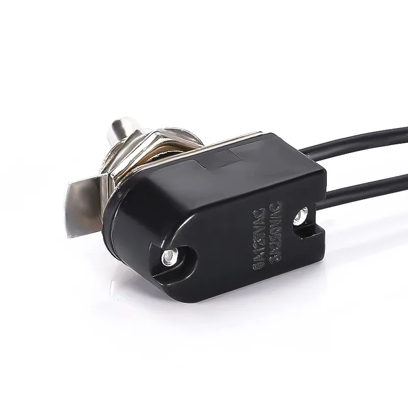 1pc 6A 250VAC KNS-1 On Off Prewired Standard Toggle Switch With Wire Cable SPST Contacts Electrical Equipment