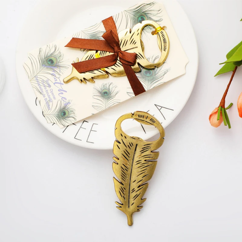 

20 шт./лот открывалки для бутылок с перьями сувениры для вечеринок для детей и взрослых подарки на день рождения