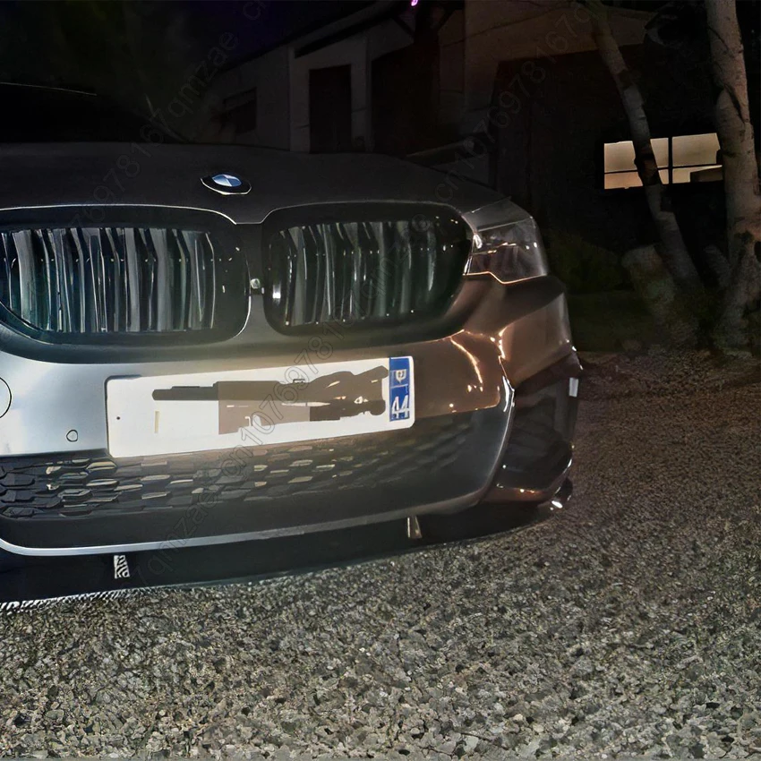 Комплект защитных накладок на передний бампер автомобиля для BMW 5 серии G30 G31 M-Sport