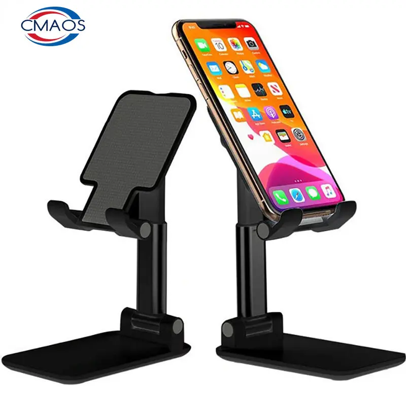 

CMAOS Universal Desktop Mobile Phone Holder Stand for IPhone IPad Adjustable Tablet Foldable Table Cell Phone Desk Stand Holder