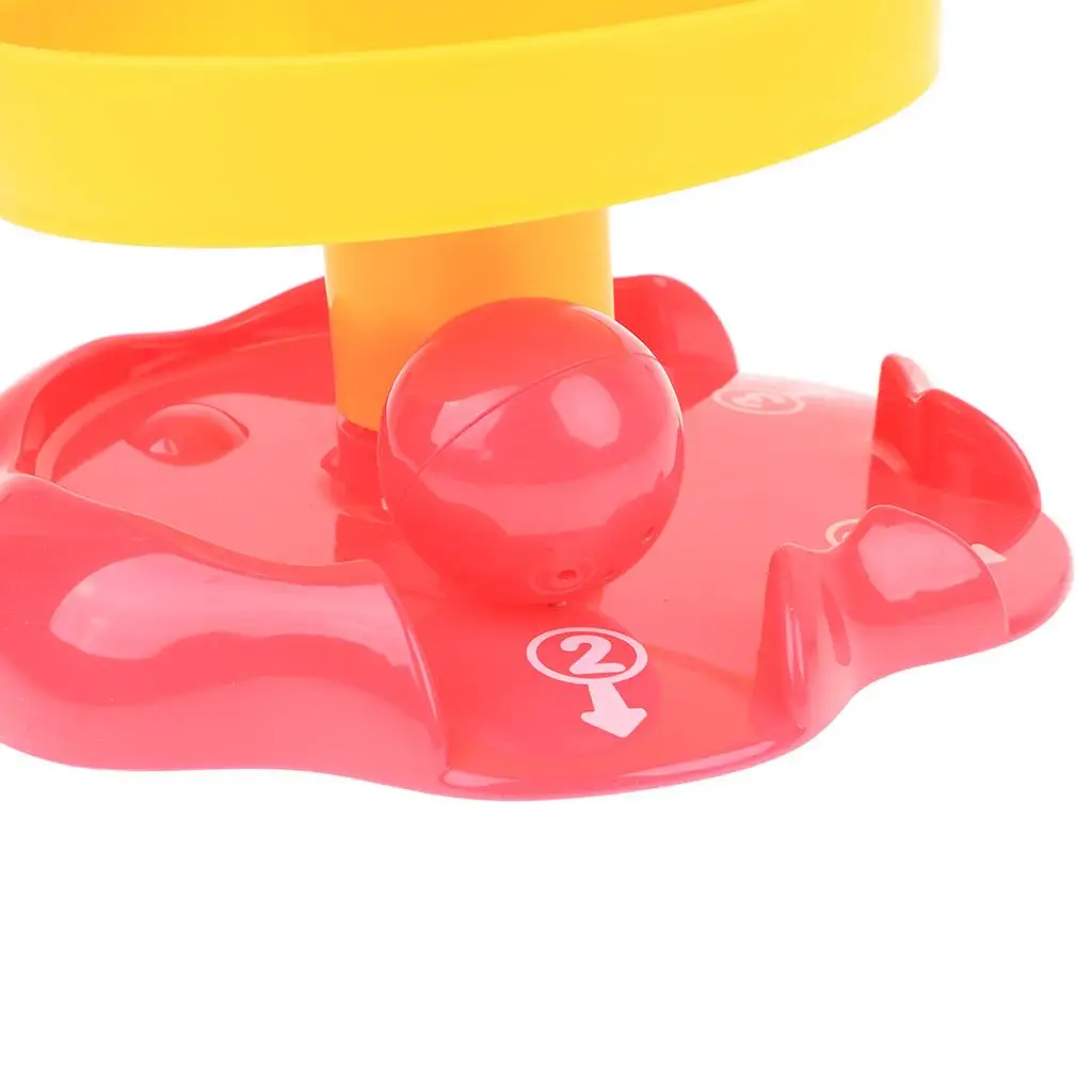 

Creative Plastic Stack Layers Ramp Rolling Ball Set Kids Toddler Toy