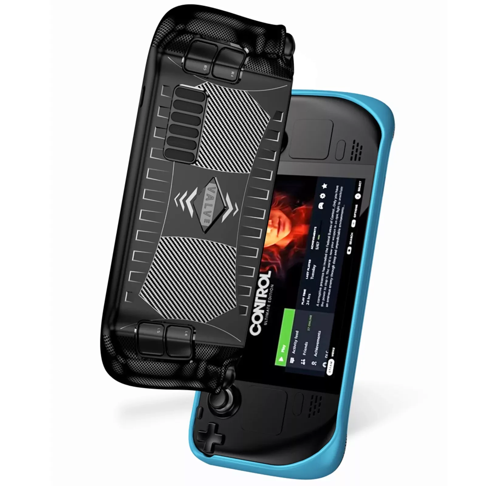 

Deck Game Console Soft Shell Game Console Accessories for Steam Deck Console TPU Case Shockproof Anti-drop Cover