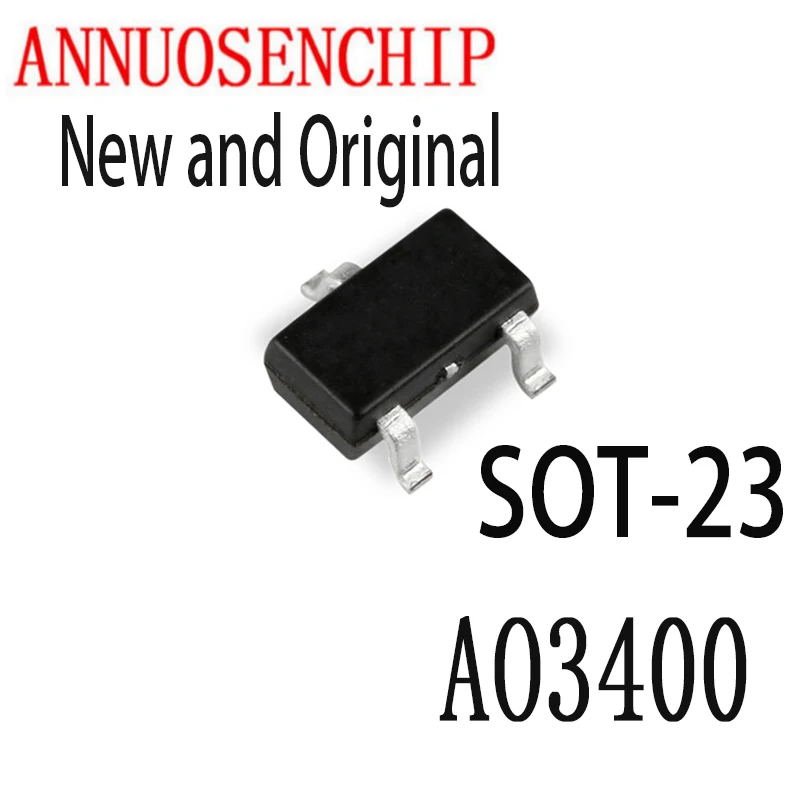 50 шт. Новый и оригинальный SOT23 AO3400A SOT-23 A09T SOT Новый МОП полевой транзистор AO3400