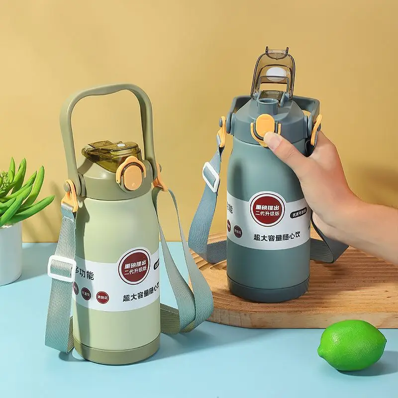 Mug With Strap Water Bottle Gym