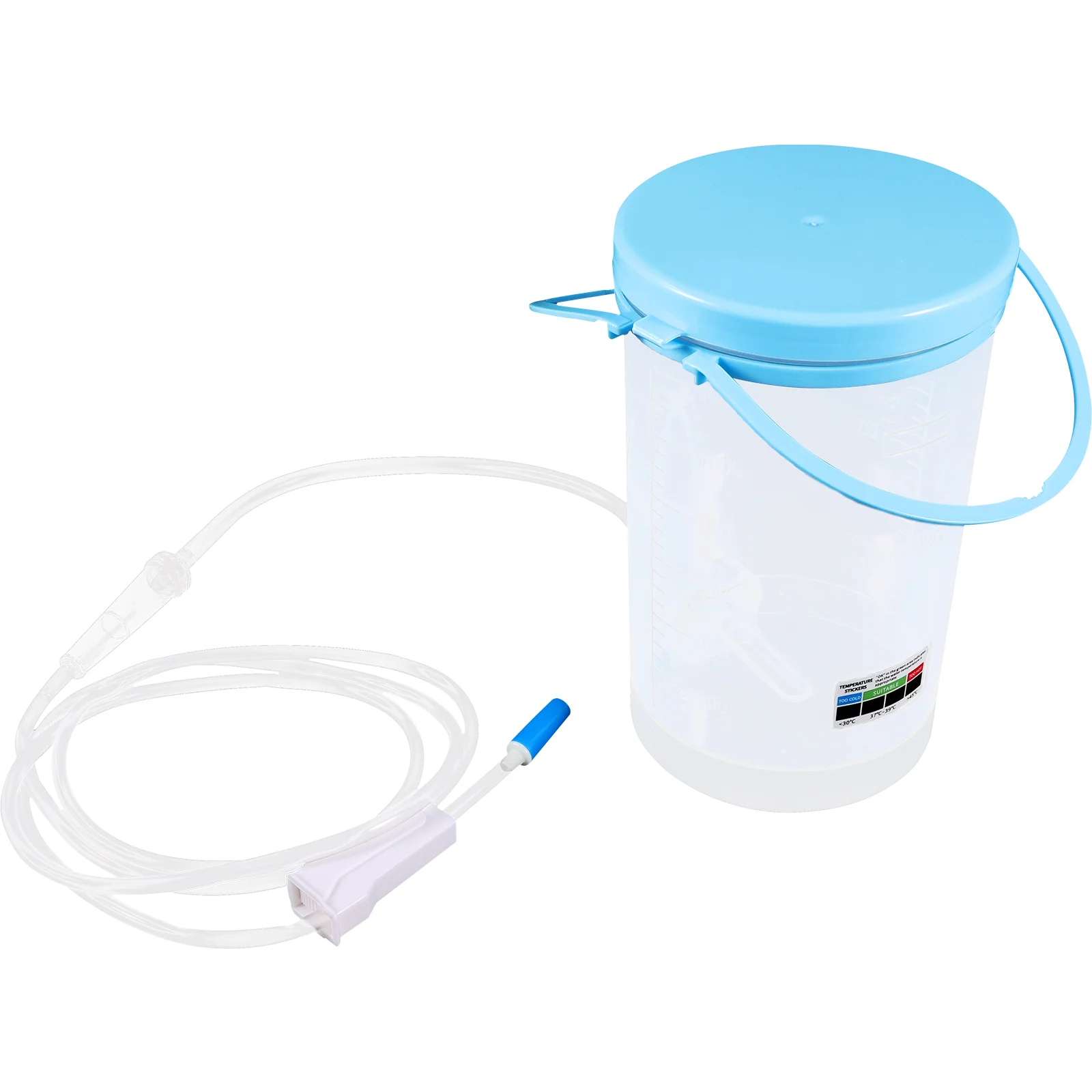 

Enema Bucket Convenient Cleaner Portable Pouch Cleaning Douche System Household Supply Anal Douches Tool Supplies Kit