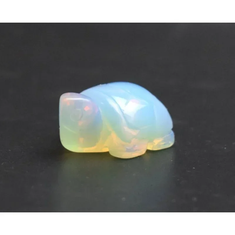 

Фигурка черепахи из кварца и обсидиана SHMAIZYH