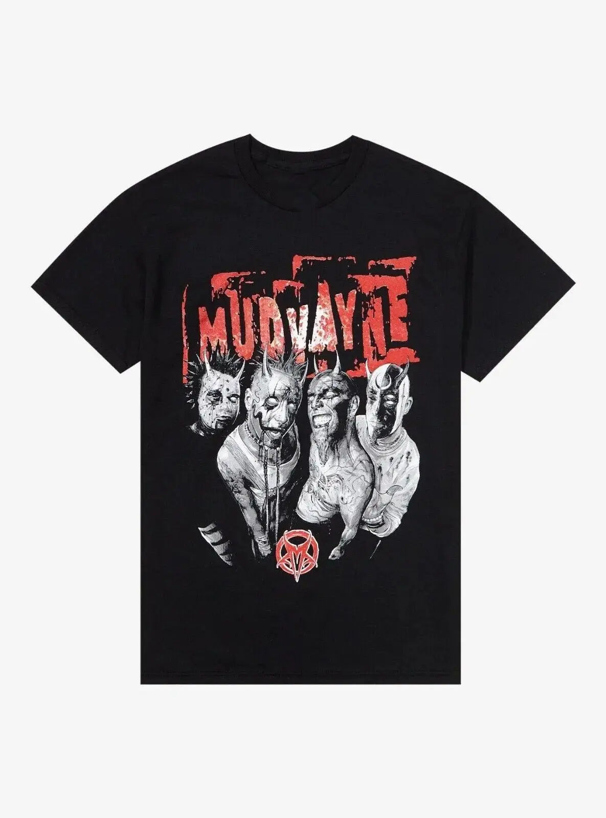 Винтажная футболка Mudvayne Band Live In Tour