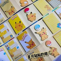 pikachu sticky notes cartoon cute good looking multi functional message notes for students
