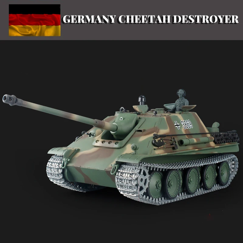 

Модель танка Henglong 3869 Cheetah 116 танк-Разрушитель Радиоуправляемый металлический боевой танк конкурентоспособная модель электрического дыма с дистанционным управлением