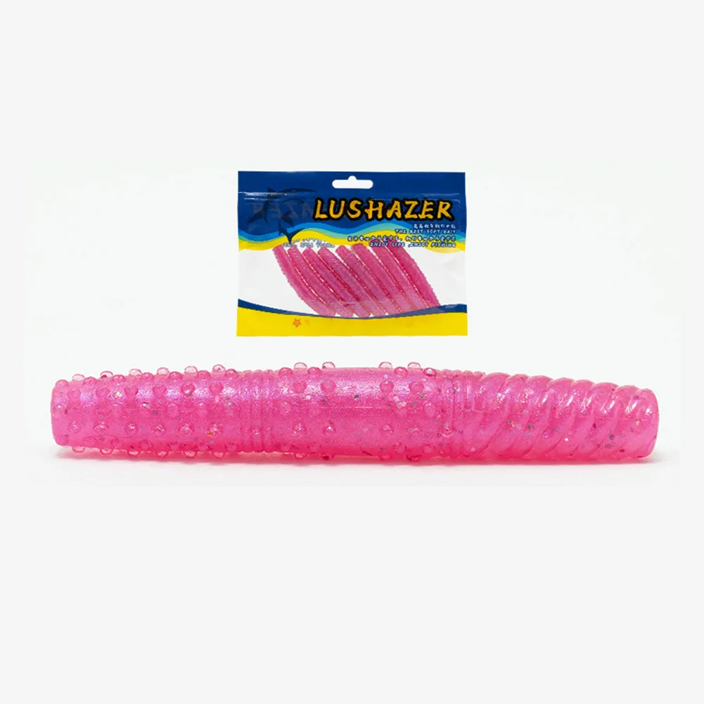 

8 Stick 6.5cm Stick Insects Lure Floating Water Luya Soft Bait Bionic Soft Bait TPE High-elastic Fish Attractant Iscas Tackle