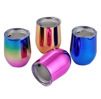 double insulated coffee mug stainless steel wine tumbler cups