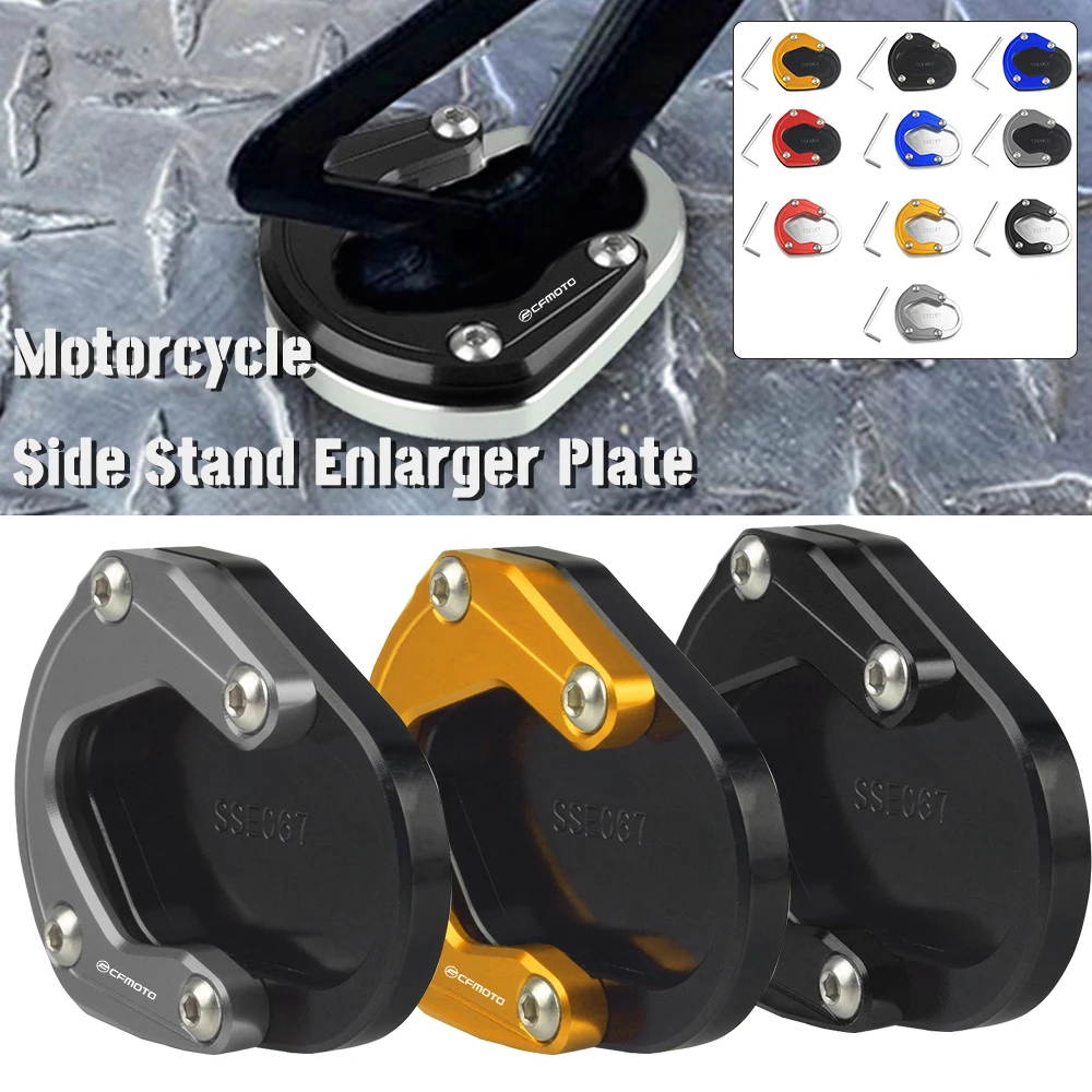 

Kickstand Sidestand Stand Extension Enlarger FOR CFMOTO CLX700 /700 CL-X Heritage 20-23 700 CLX Adv/Sport 800MT/N39° 2021-2023