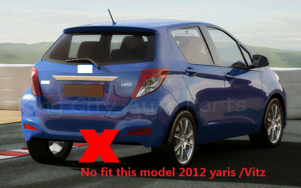 CAPQX для TOYOTA Yaris 2008-2013 автомобильное боковое зеркало оконная рама отделочная