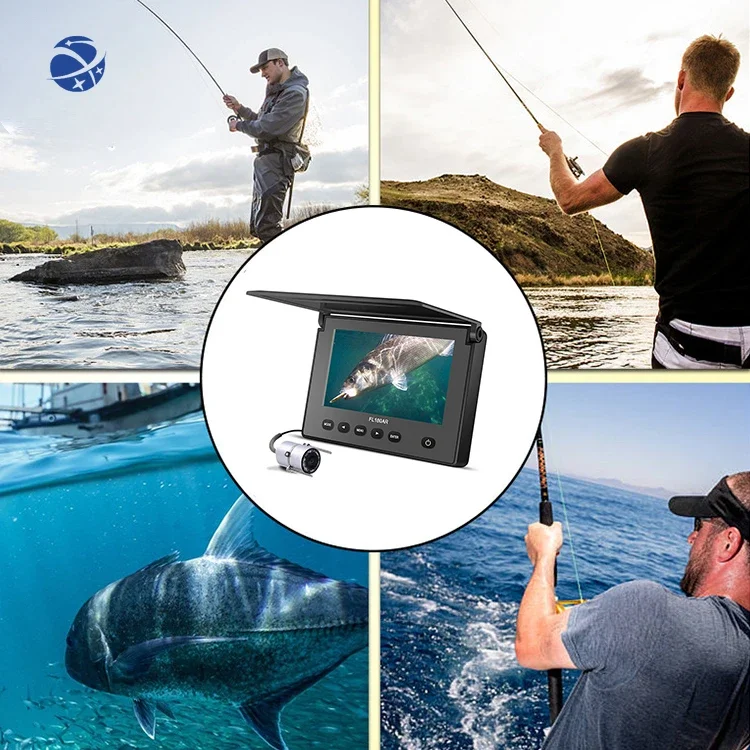 В наличии 4 3-дюймовый экран HD Водонепроницаемая визуальная подводная камера