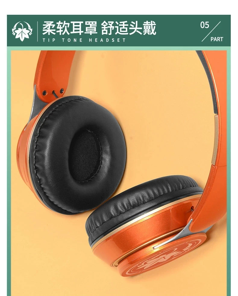 Наушники Kazuha Game Genshin Impact наушники для косплея портативная беспроводная Bluetooth