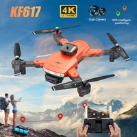 2022 new kf617 mini drone 4k profesional dual camera drone brushless motor quadcopter helicopter style obstacle avoidance toys