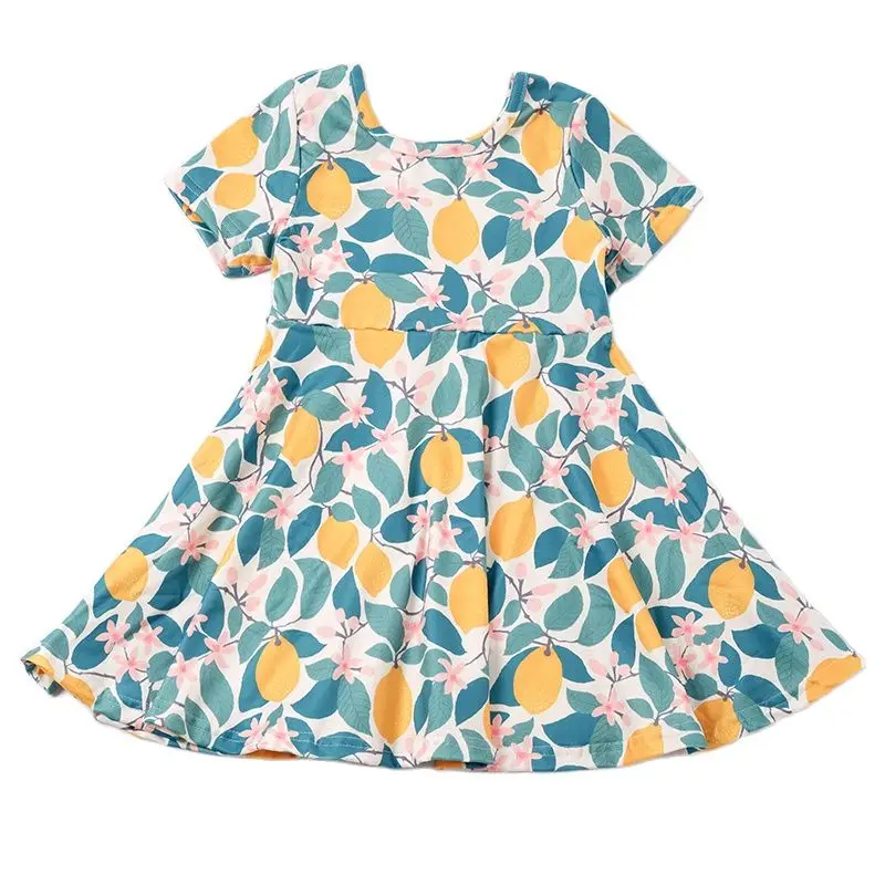 

Новые Детские платья для девочек, одежда, летнее платье принцессы в полоску для девочек, детское платье, детская одежда