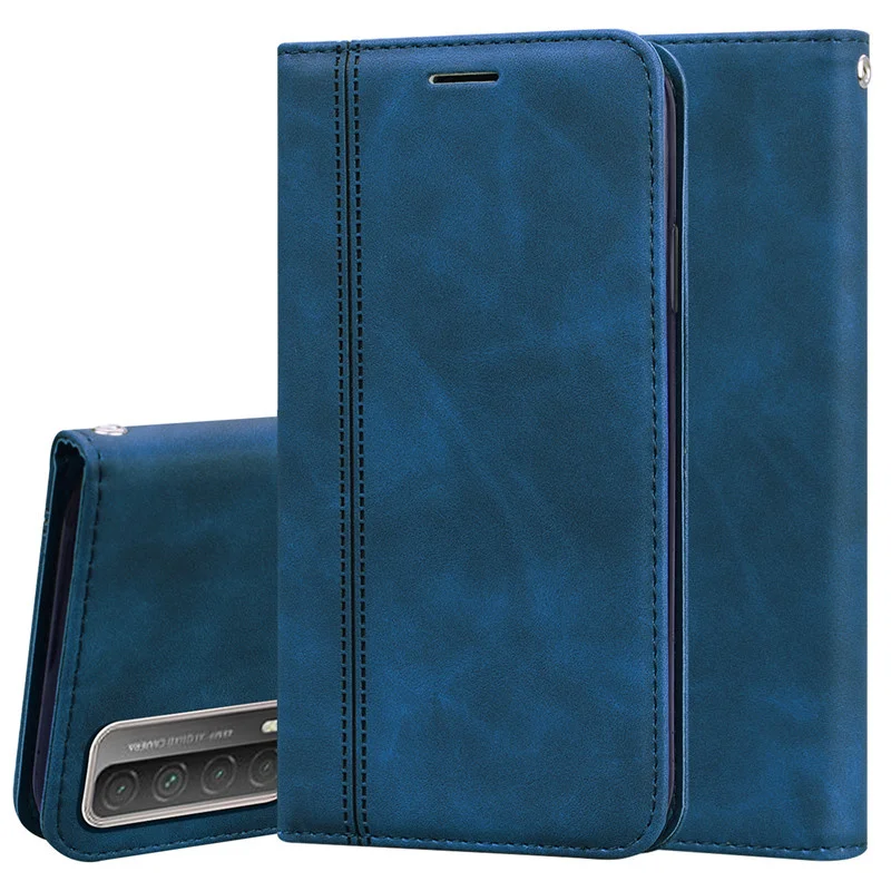 

For Huawei Honor 10X Lite Case on Coque Honor 10X 10 X Lite 10XLite DNN-LX9 Cover Card Holder Magnetic Back Cover Phone Case