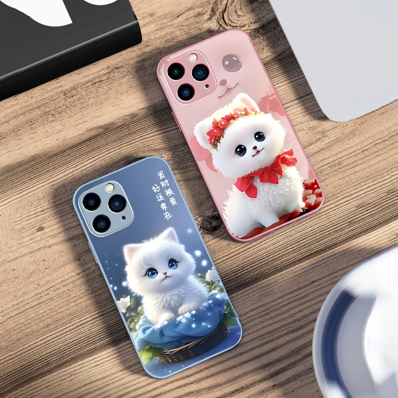 Чехол для телефона из закаленного стекла для IPhone 16 Pro Max 15 Pro 14 13 12 Mini 11 XS Max XR 7 8 Plus SE 2022 (art.: 3920ca0177166) - 3920ca0177166