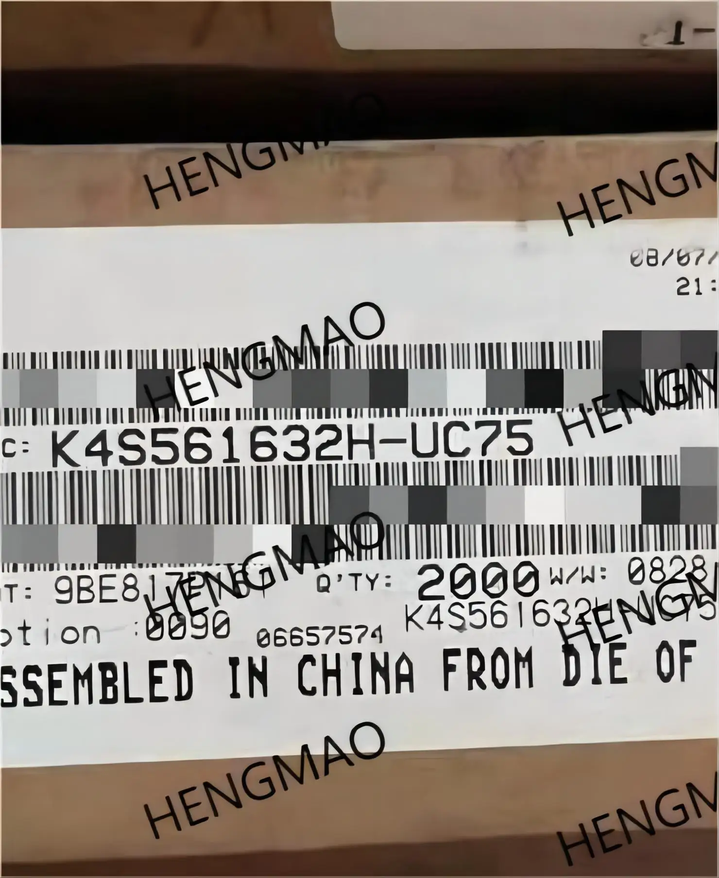 Карта памяти и данных K4S561632H SRAM