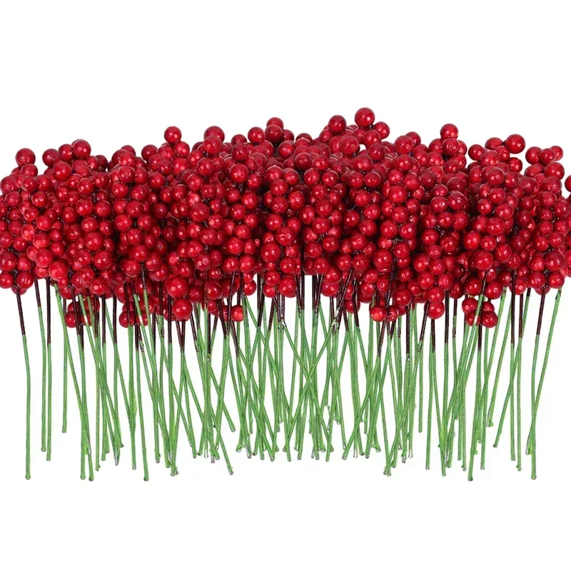 

Искусственные веточки ягод Холли, красный, 1 шт.
