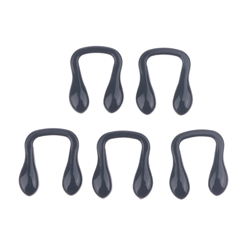 5 шт. силиконовые U-образные носоупоры для очков