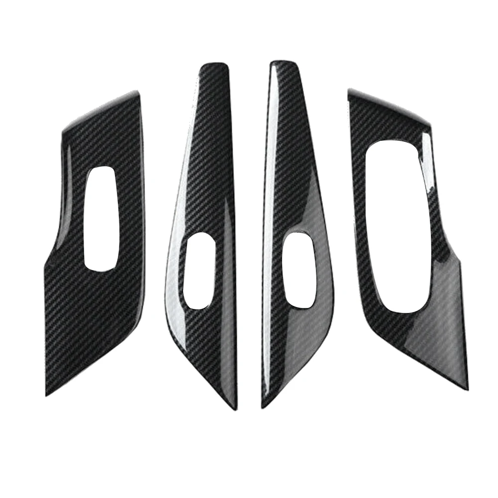 

4Pc Carbon Fiber Window Lift Panel Switch Cover Trim for Nissan Altima Teana 2013-2018 Accessories Interior Decoration
