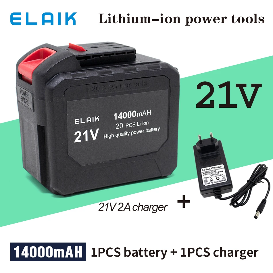 18V21V 1000mAh 14A подходит для Dayi электроинструментов электрический шуруповерт