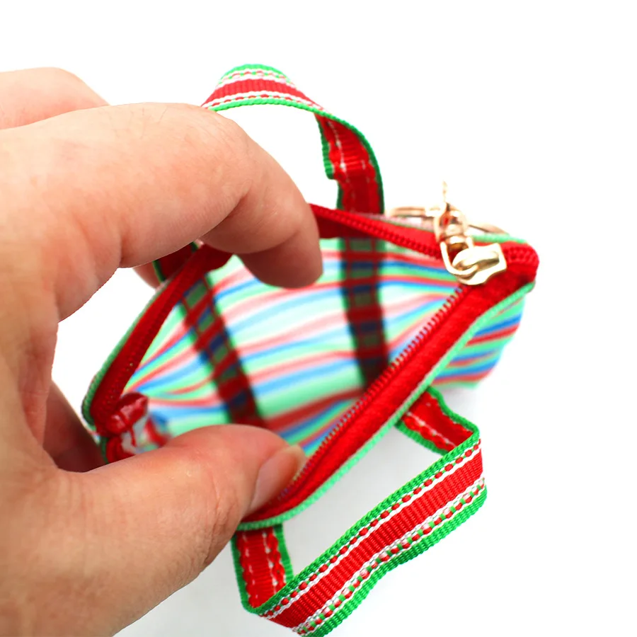 1 шт. брелок для ключей сумка рыболовной сети корзина овощей мини-кошелек монет