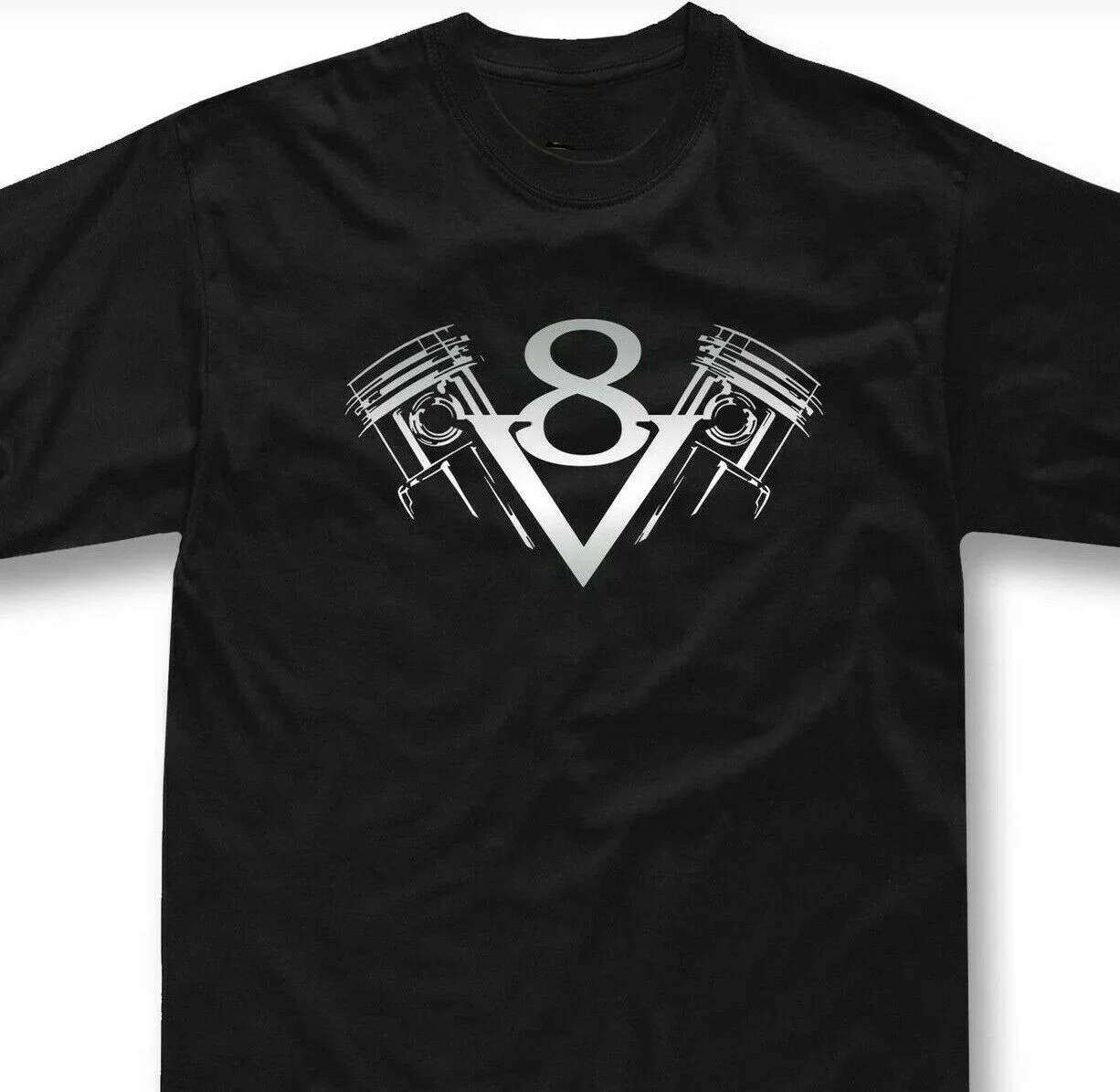 Классическая v8 engine Racing Веселая новинка с принтом трендовая модная повседневная