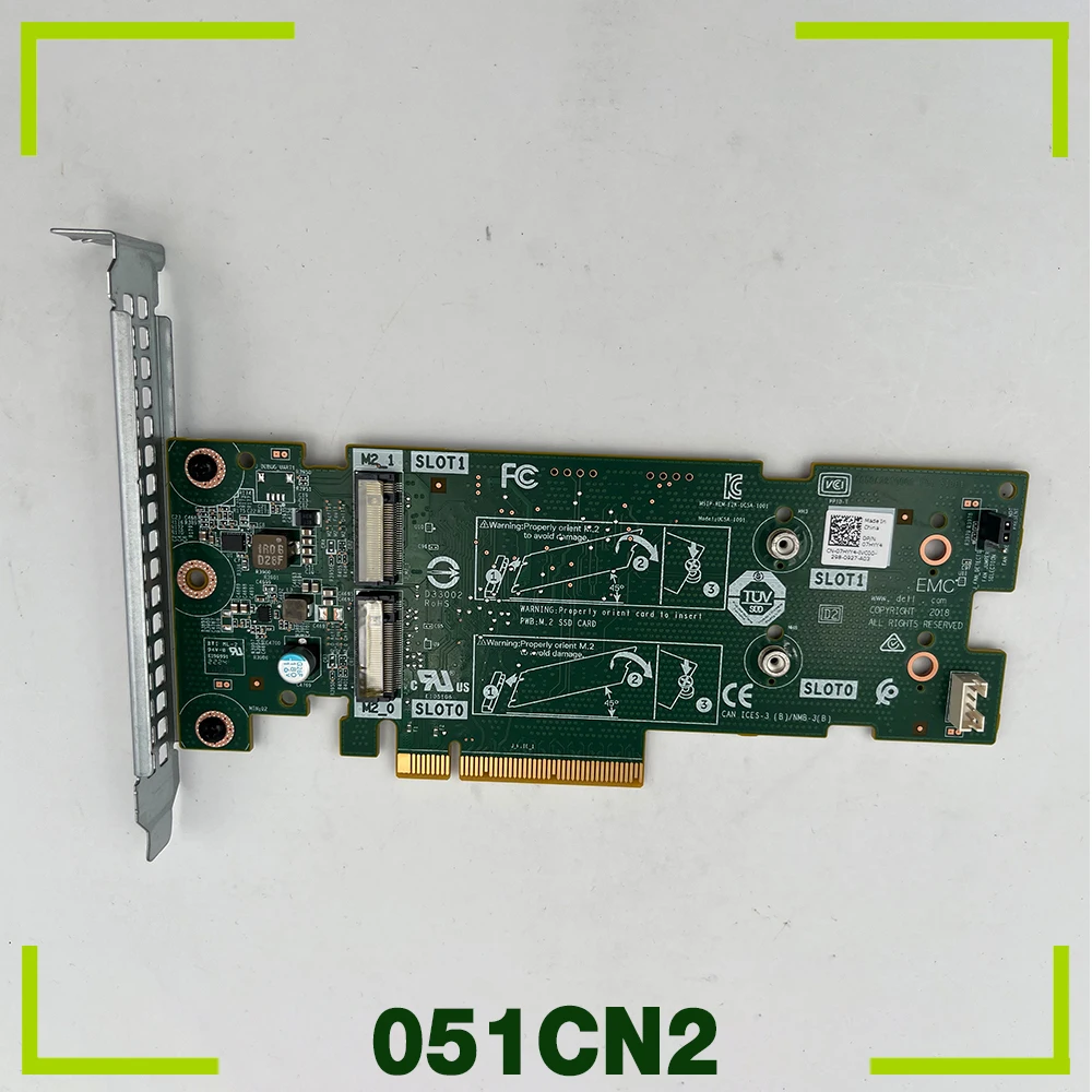 Для карты расширения Dell Server R740 M.2 Boss 07HYY4 7HYY4 заменяет 51CN2 051CN2