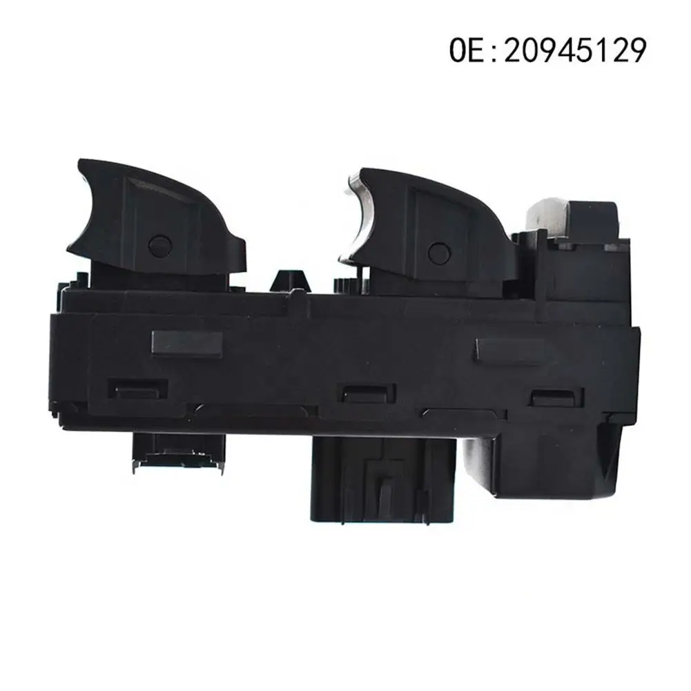 

2009 2010 2011 2012 2013 2014 2015 For Chevy Traverse Switch 20945129 1pc 5 Button ABS Plastic Black Master Power